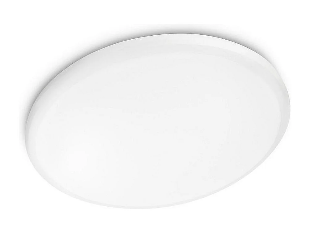 Plafonnier LED Blanc  myLiving Twirly 17W 2700K Blanc chaud