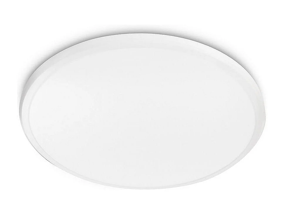 Plafonnier LED Blanc  myLiving Twirly 17W 2700K Blanc chaud