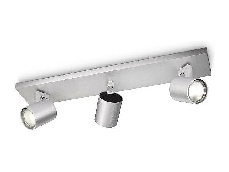 Plafonnier  3 Spots Runner Gris