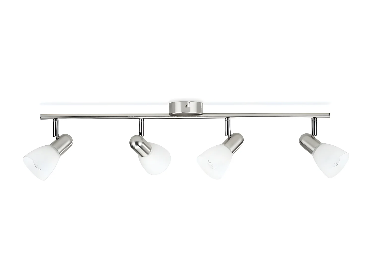 Lampada da Soffitto on Quattro Faretti Spirale Burlap Cromato