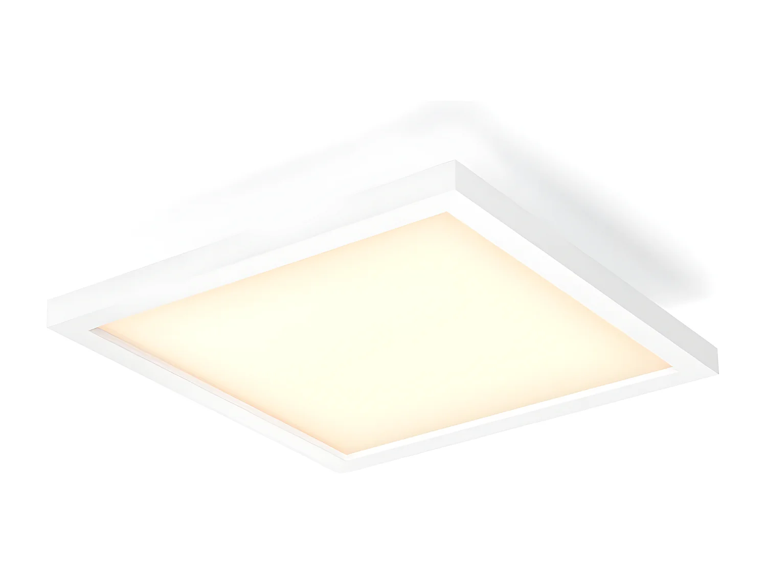 Plafonnier LED CCT Carré White Ambiance Aurelle 46.5W  Hue