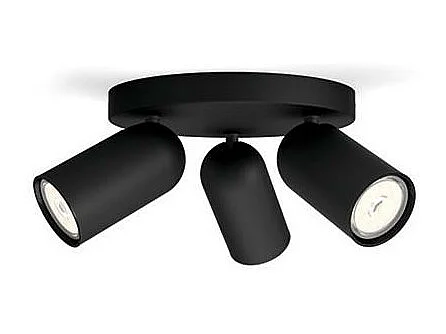 TechBrey Lámpara de Techo 3 Focos PHILIPS Pongee