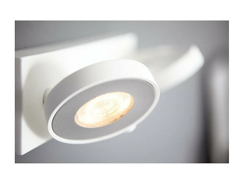 TechBrey Lámpara de Techo LED Regulable WarmGlow 2x4.5W PHILIPS Clockwork