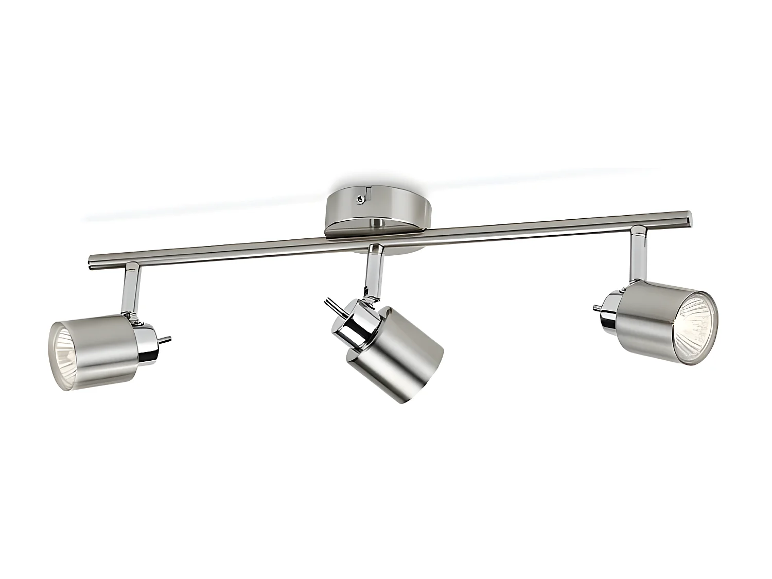 Plafonnier  3 Spots Meranti Chromé