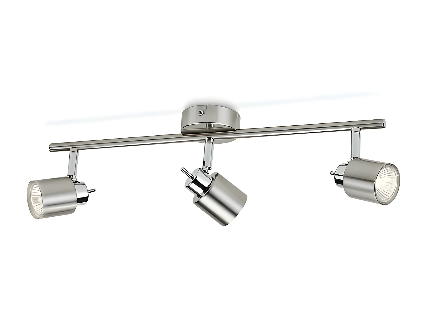 Plafonnier  3 Spots Meranti Chromé