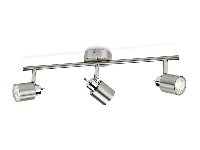 Lámpara de Techo 3 Focos Meranti Cromado