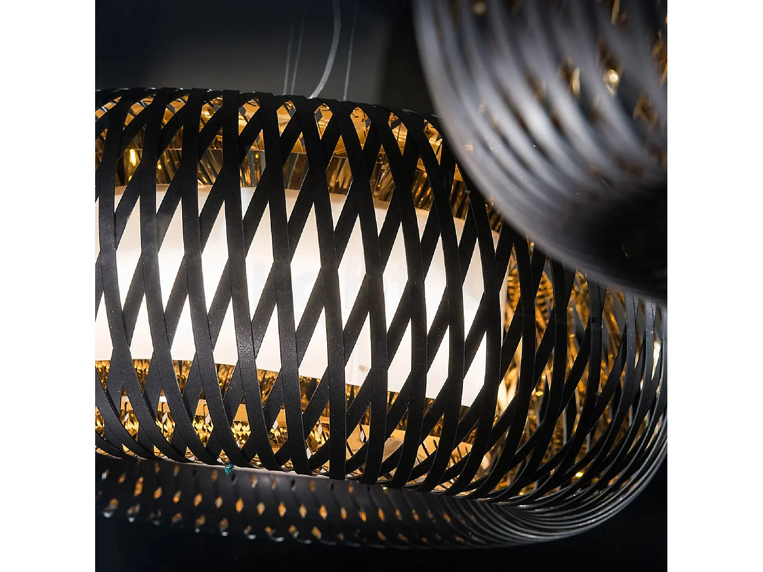 Suspension Kalatos Suspension SLAMP Noir