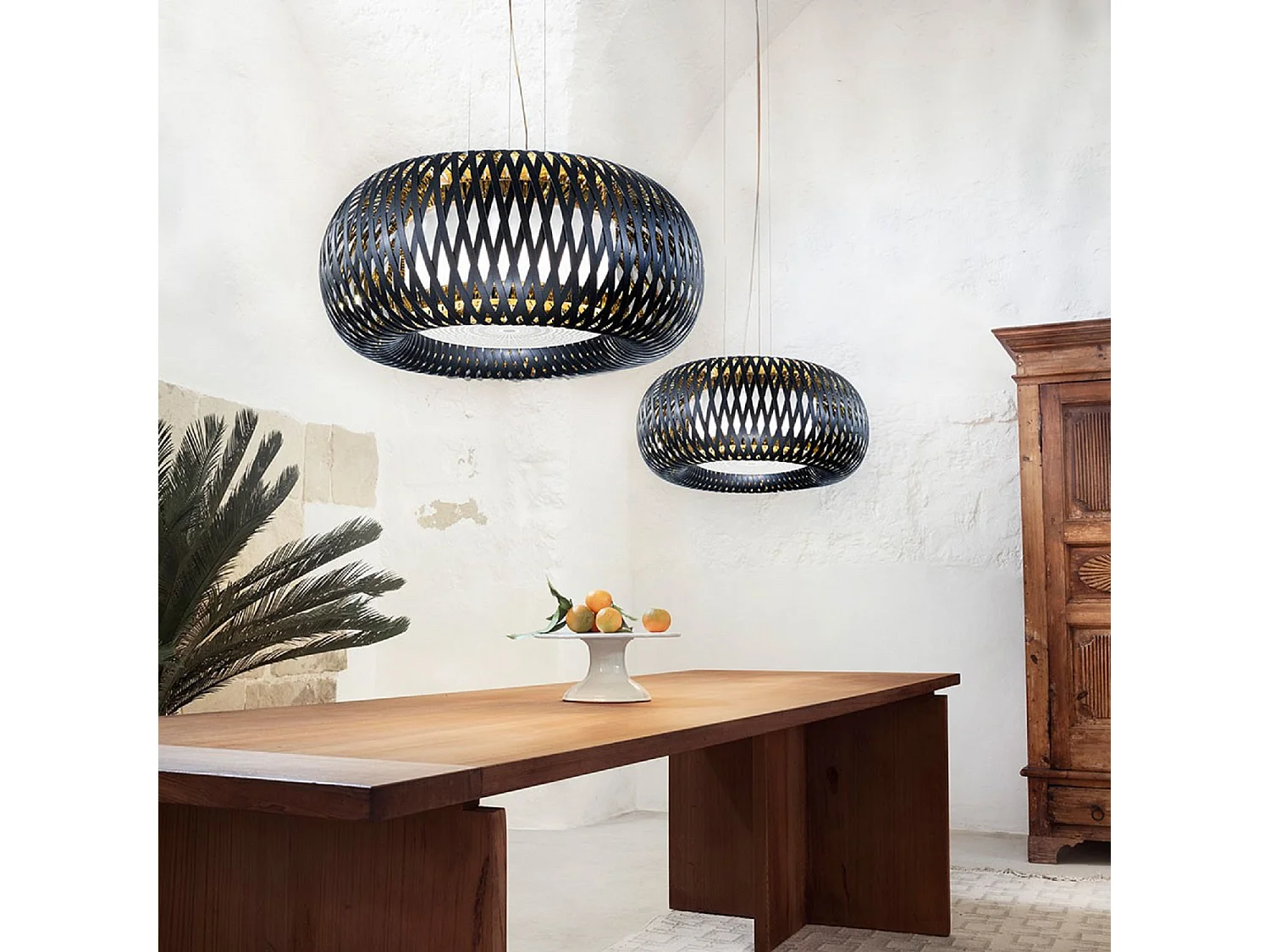 Suspension Kalatos Suspension SLAMP Noir