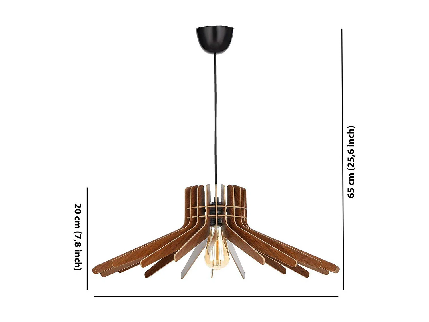 Suspension en MDF Boomerang