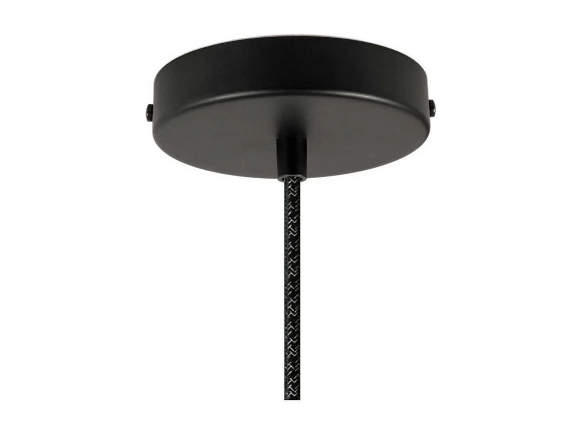 Lampada a Sospensione CREATIVE-CABLES Modello PDM_ Campana M Nero