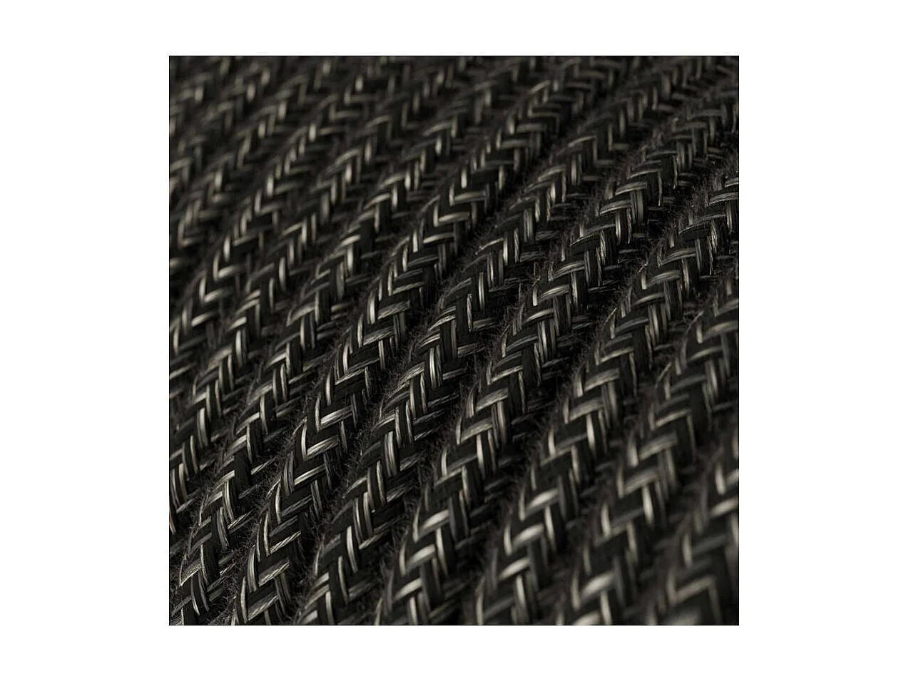 Lampada a Sospensione CREATIVE-CABLES Modello PDM_ Campana M Nero