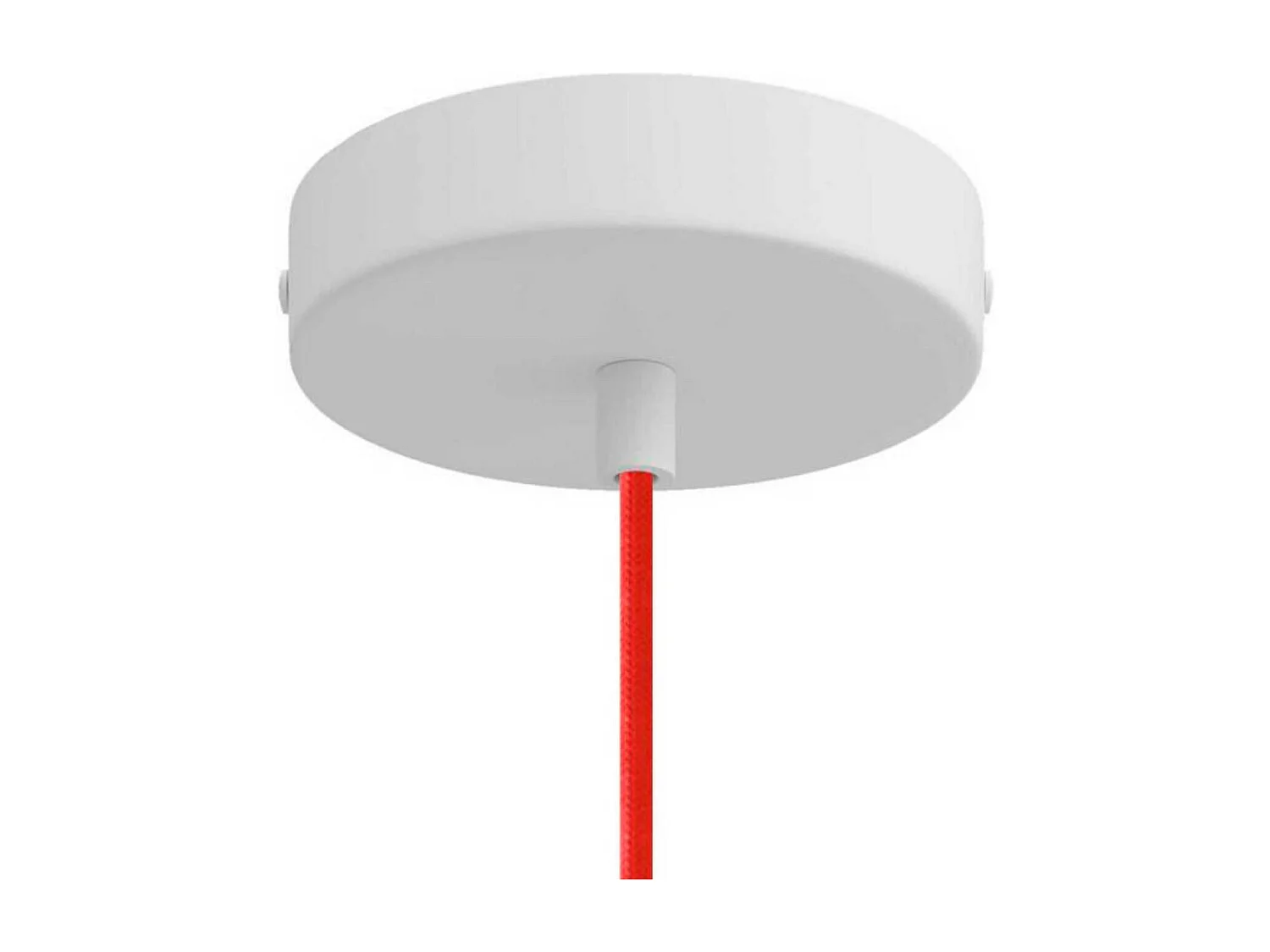 Lampada a Sospensione CREATIVE-CABLES Modello PDM Mini Campana XS Bianco Lucido