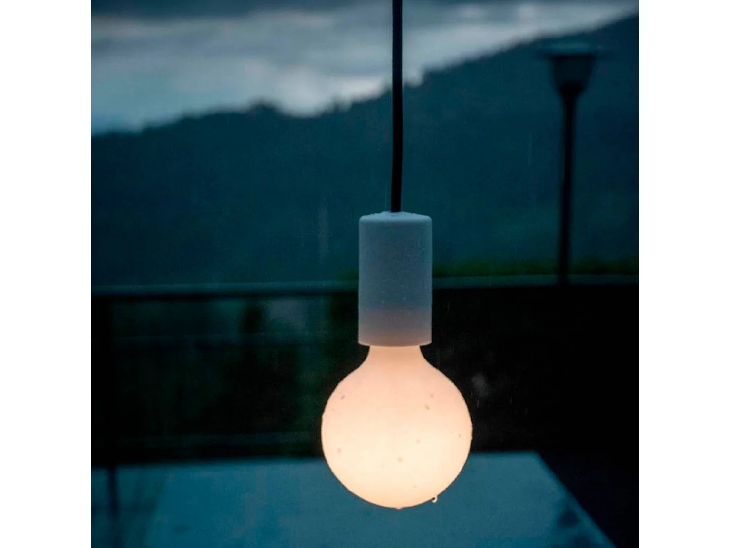 TechBrey Lámpara Colgante Aluminio Descentralizada para Exterior IP65 Eiva Elegant Creative-Cables PDEBIEL0150SM01