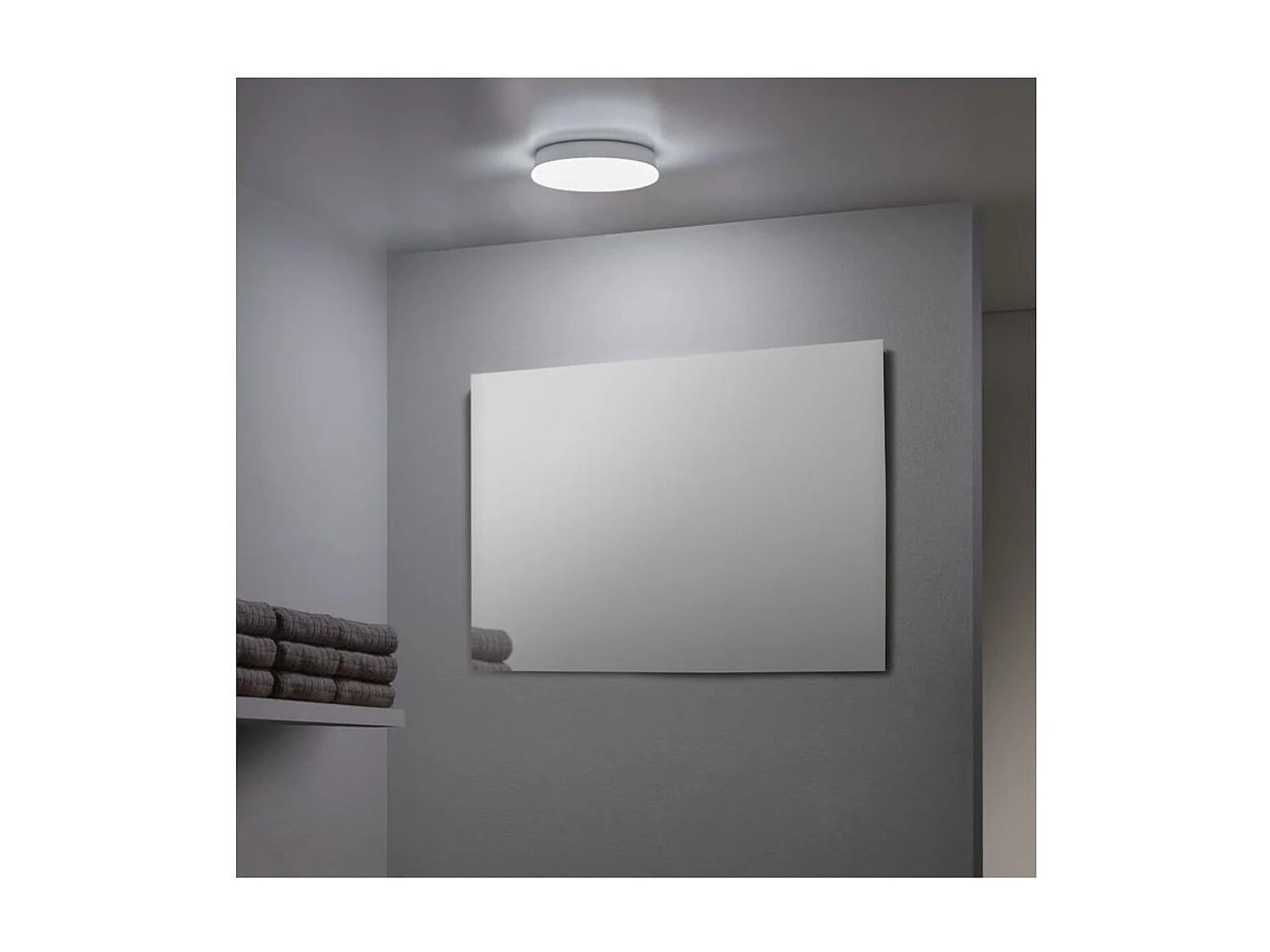 Plafonnier LED Circle 24.6W LEDS-C4 15-6429-21-F9  Blanc Chaud 3000K