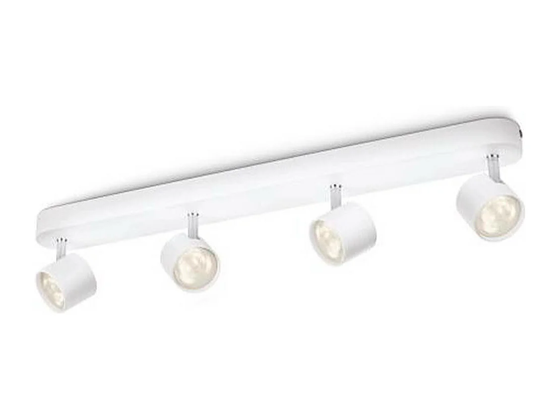 Plafonnier LED  Star Dimmable 4 Spots 4x4.5W Blanc 2700K