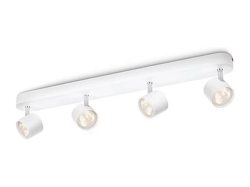 Plafonnier LED  Star Dimmable 4 Spots 4x4.5W Blanc 2700K