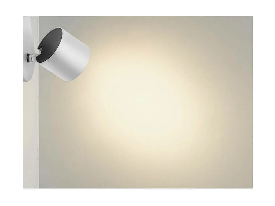 Lampada da Soffitto LED con Un Faretto 4.5W Star Bianco