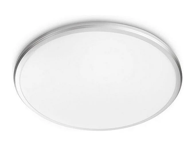 Plafoniera LED 17W IP44 Spray Argento