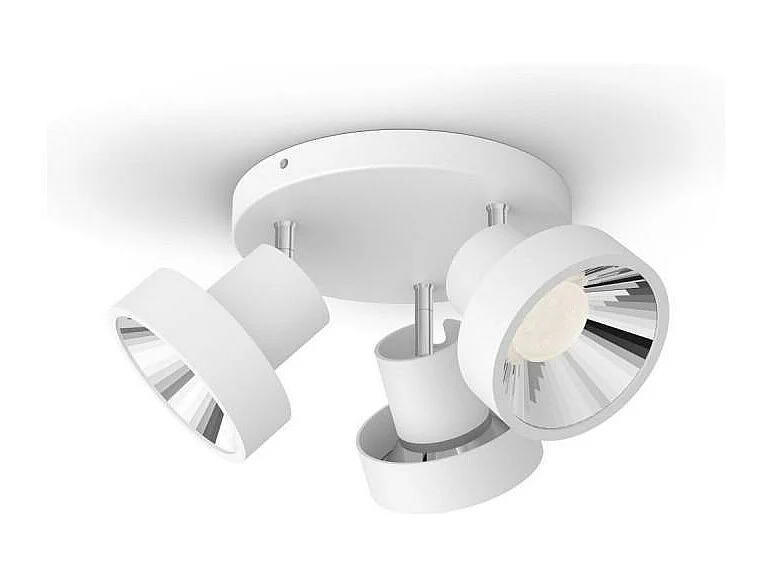 TechBrey Lámpara de Techo LED 3 PHILIPS Bukko 3x4.3W