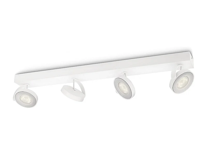 Lampada da Soffitto LED Regolabile 4x4.5W Clockwork Bianco
