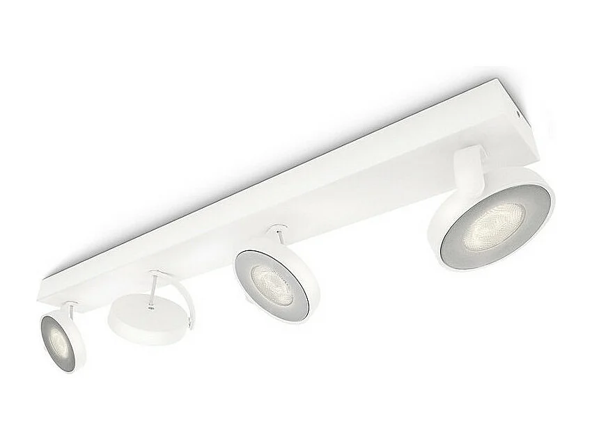 TechBrey Lámpara de Techo LED Regulable 4x4.5W PHILIPS Clockwork