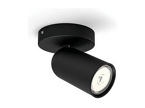Plafonnier  1 Spot Pongee Noir