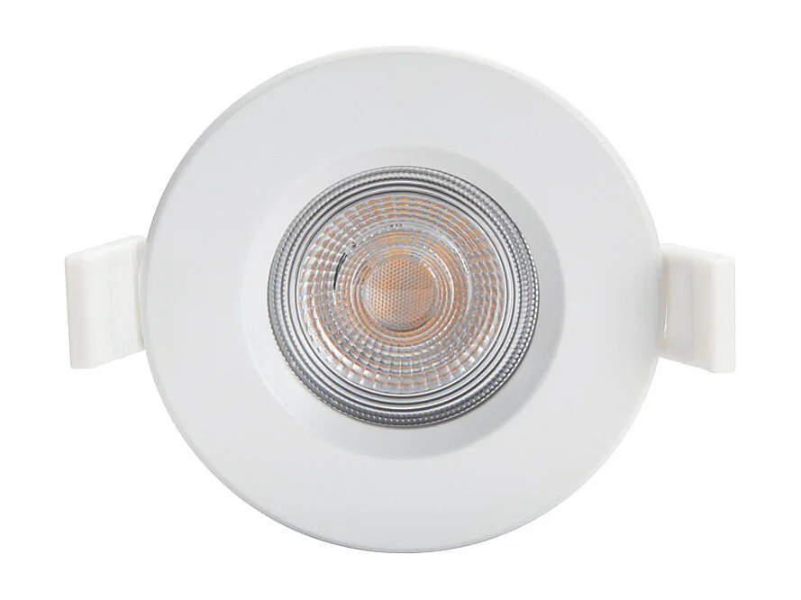 Pack de 3 Spots Downlight LED  Dimmable Dive 5W Coupe Ø 70mm Blanc