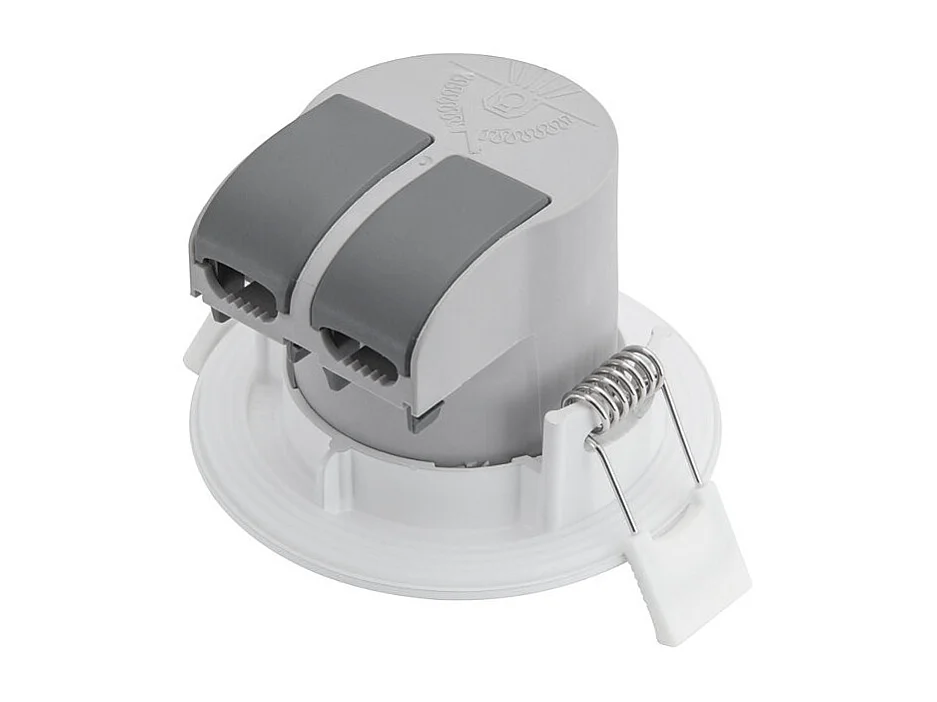 Pack de 3 Spots Downlight LED  Dimmable Dive 5W Coupe Ø 70mm Blanc
