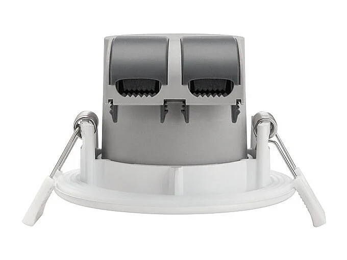 Pack de 3 Spots Downlight LED  Dimmable Dive 5W Coupe Ø 70mm Blanc