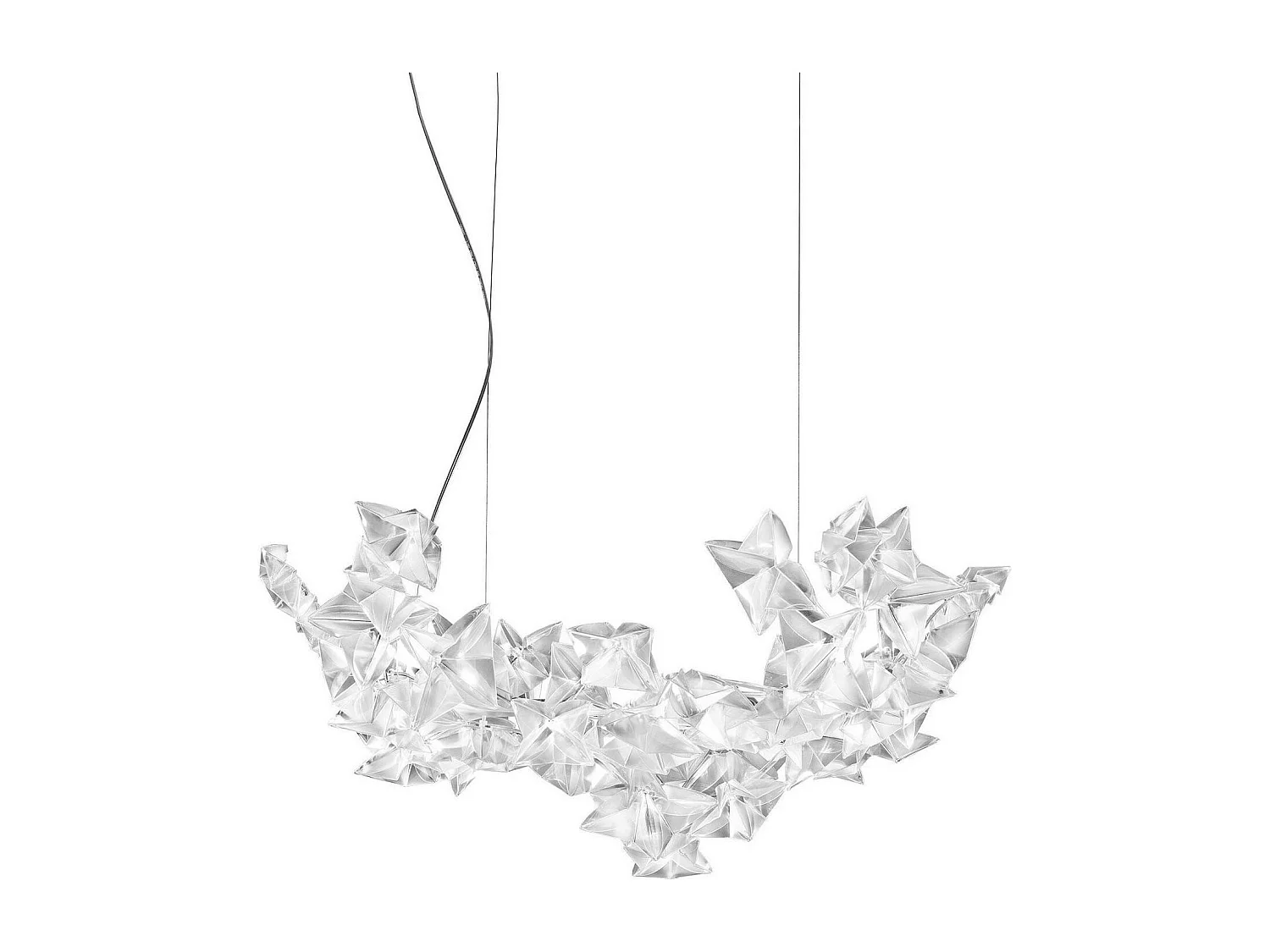 Lampada a Sospensione Hanami Large SLAMP Trasparente