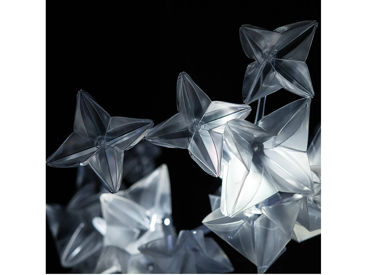 Lampada a Sospensione Hanami Large SLAMP Trasparente