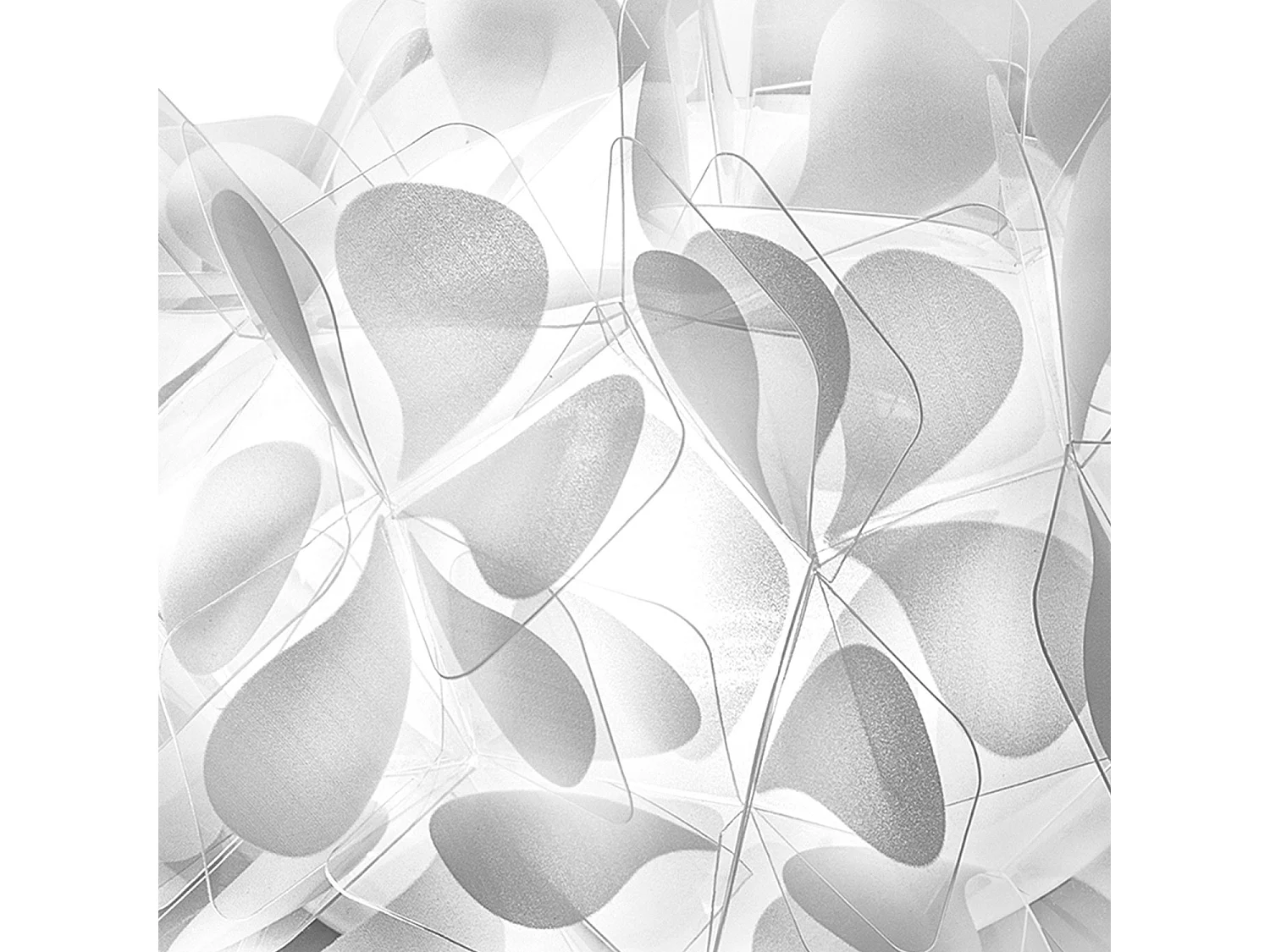 Lampada a Sospensione SLAMP Clizia Sospensione Large Mama Non Mama Trasparente