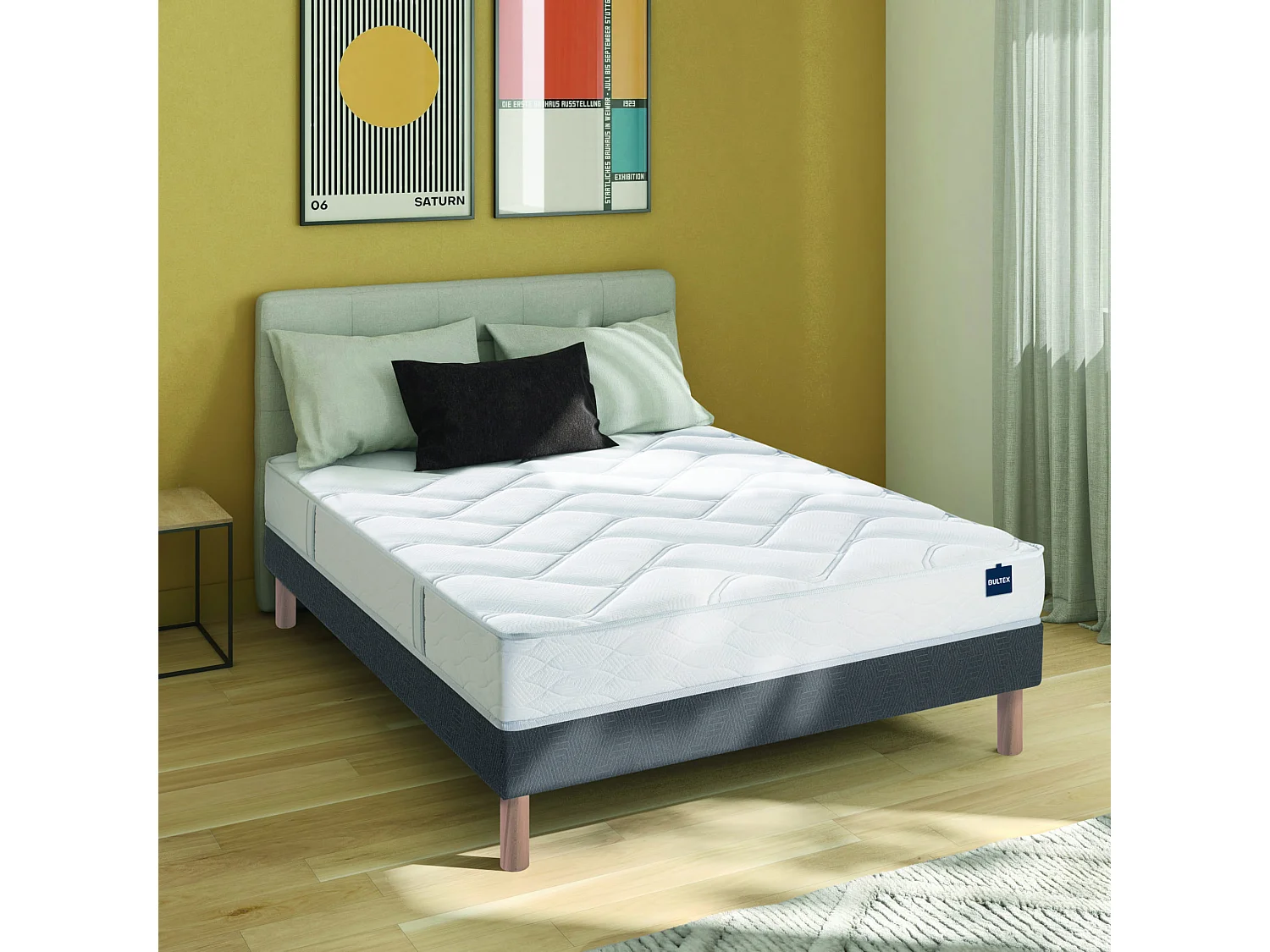 Matelas Bultex haute densité, ferme et confortable, READY 140x190