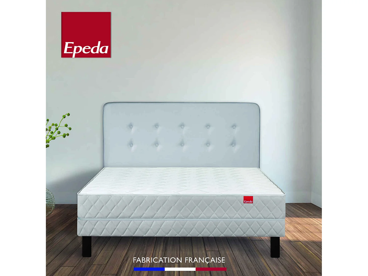 Matelas Epeda ressorts ensachés confort ferme 21cm DORMEUR 140x190
