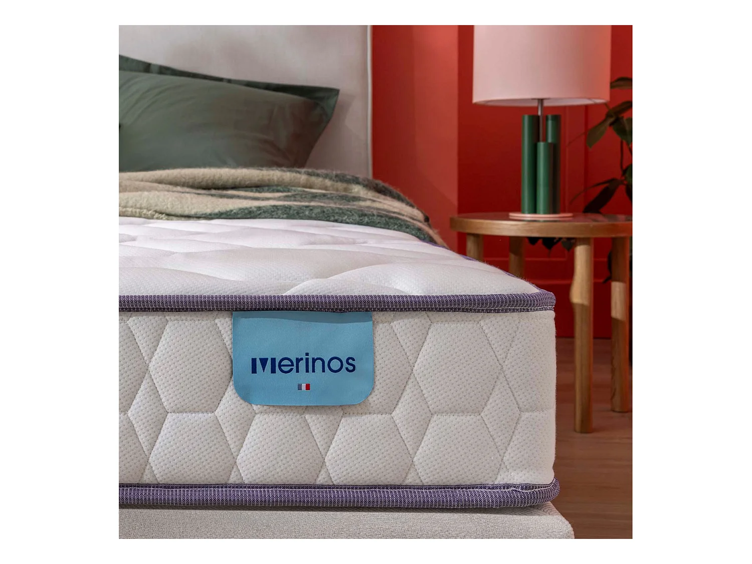 Matelas Merinos 100% latex Happy Lit 160x200