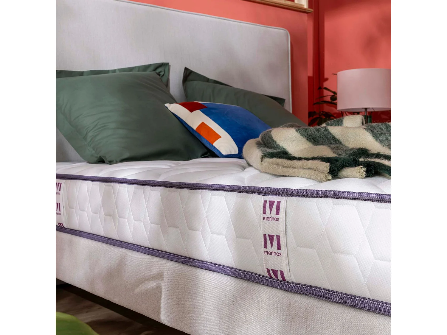 Matelas Merinos 100% latex Happy Lit 120x190