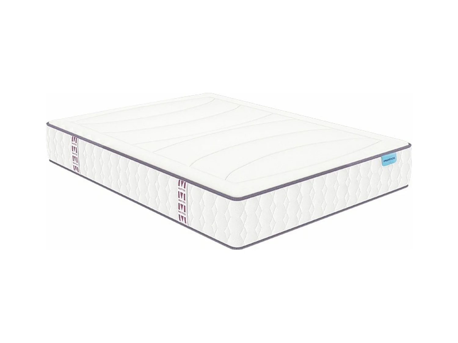 Matelas Merinos ressorts ensachés et mémoire de forme Beauty Bed 90x190