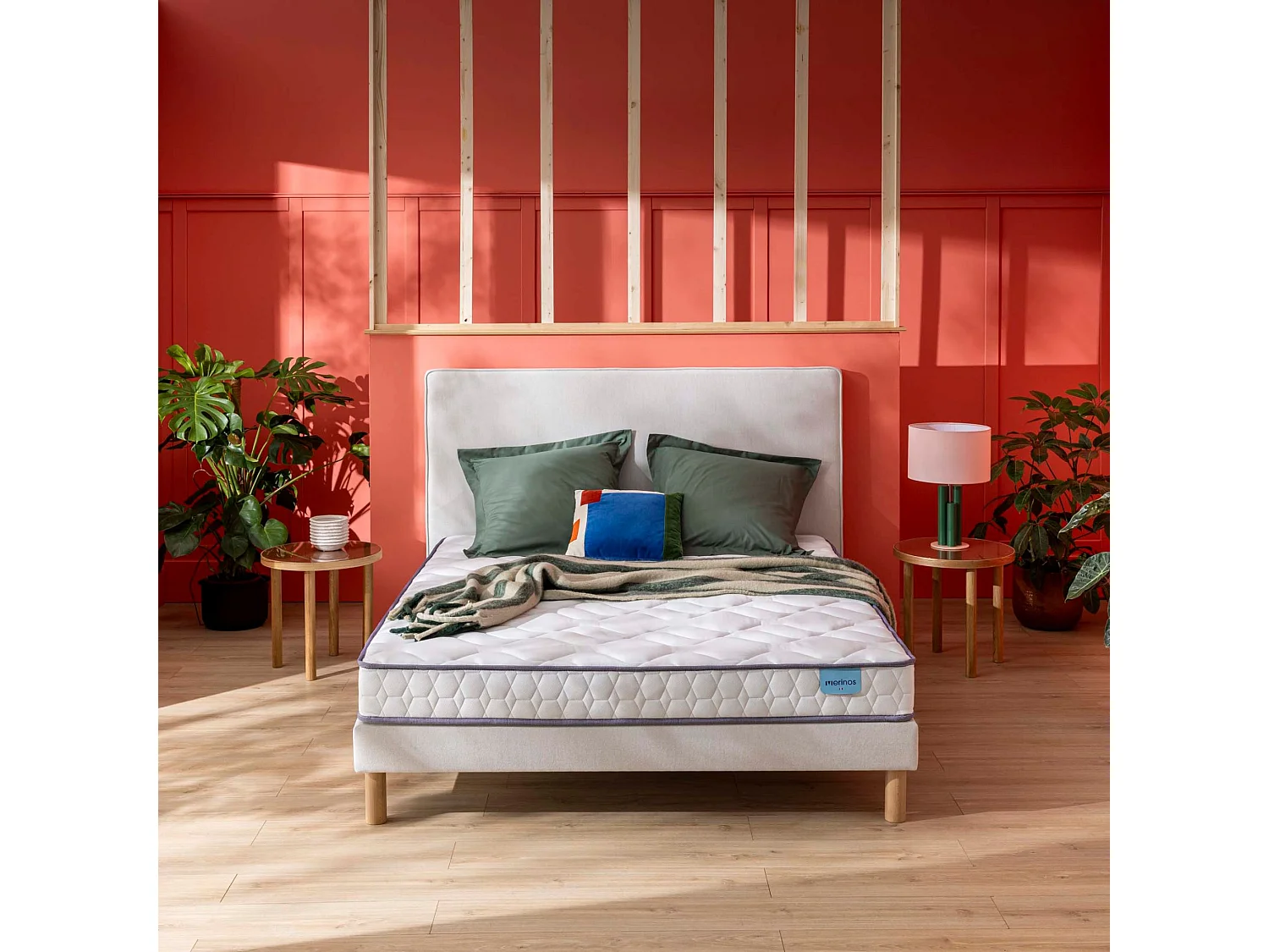 Matelas Merinos 100% latex Happy Lit 90x200