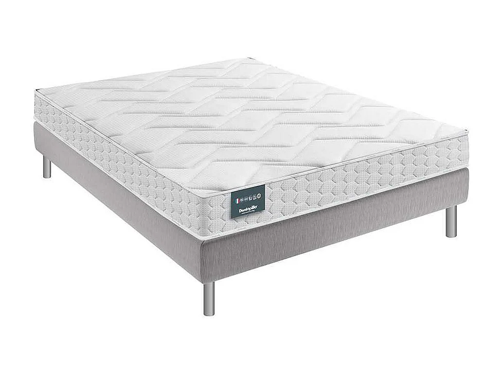 Ensemble Dunlopillo OASIS Sommier Confort Ferme 120x190