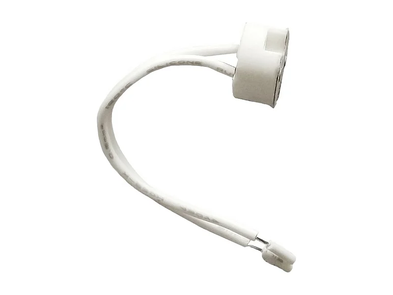 Portalampada Silicone Liscio G4 Bianco 7hSevenOn Elec