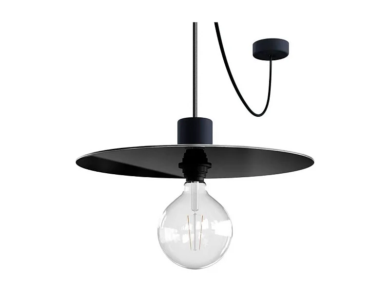 Lampada a Sospensione in Aluminio per Esterni IP65 Eiva Elegant PDEBIEL0250SM01DDBIA CREATIVE-CABLES Nero