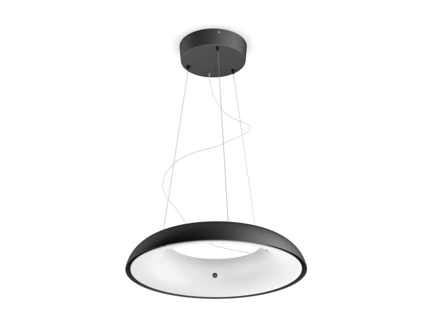 Suspension LED White Ambiance Amaze 33.5W  Hue Noir