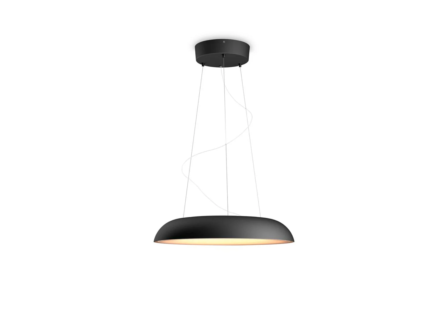 Lampada a Sospensione LED White Ambiance 33.5W Hue Amaze Nero