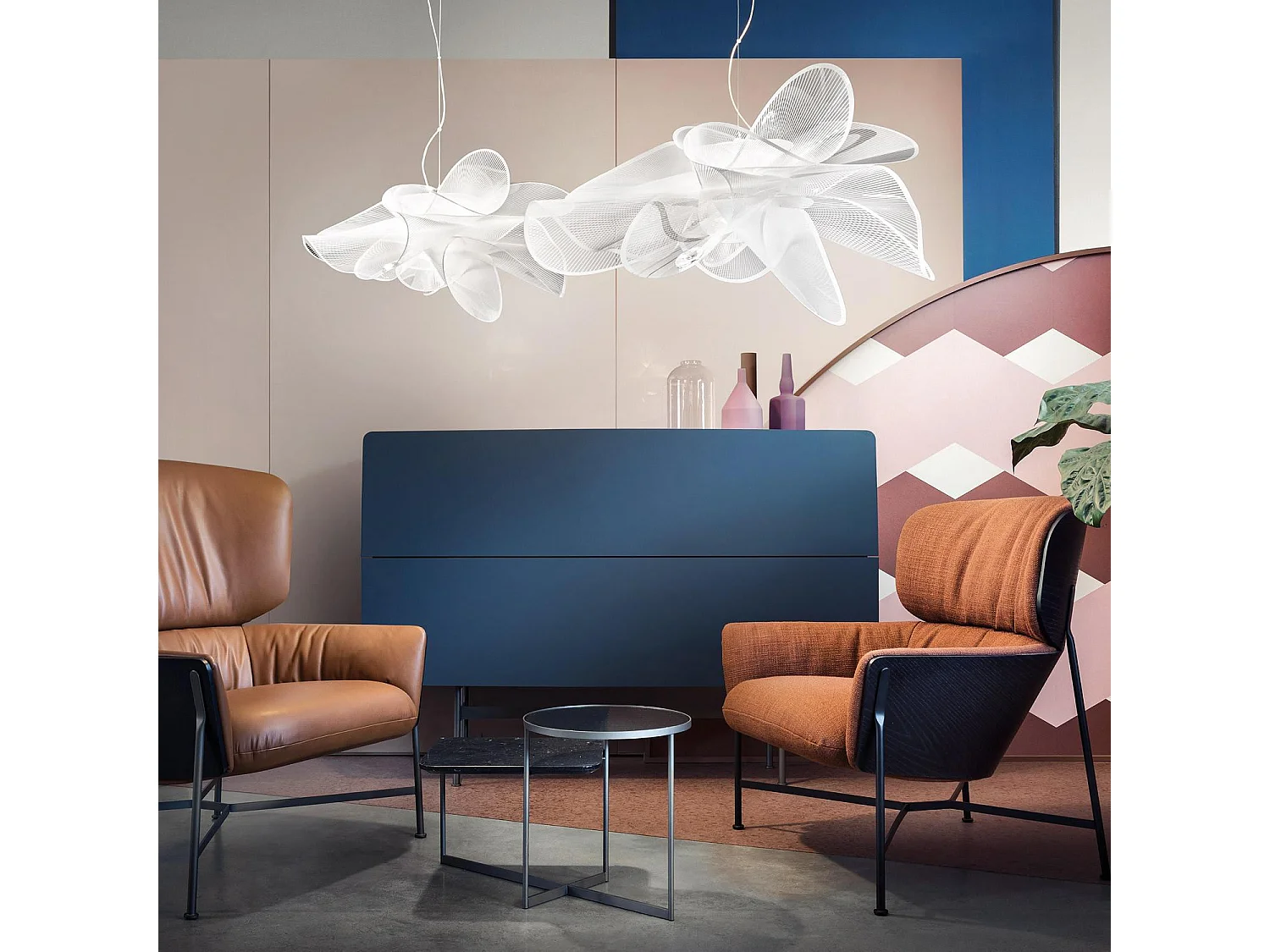 Lampada a Sospensione SLAMP La Belle Étoile Suspension Bianco