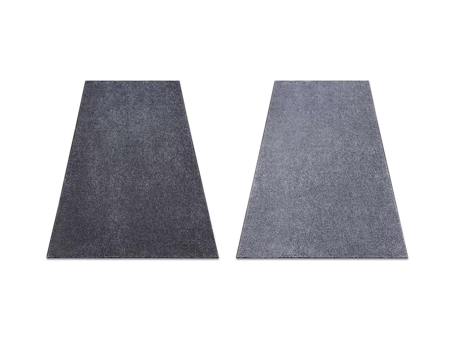 TAPIS - MOQUETTE SAN MIGUEL gris 97 plaine couleur unie 200x350 cm