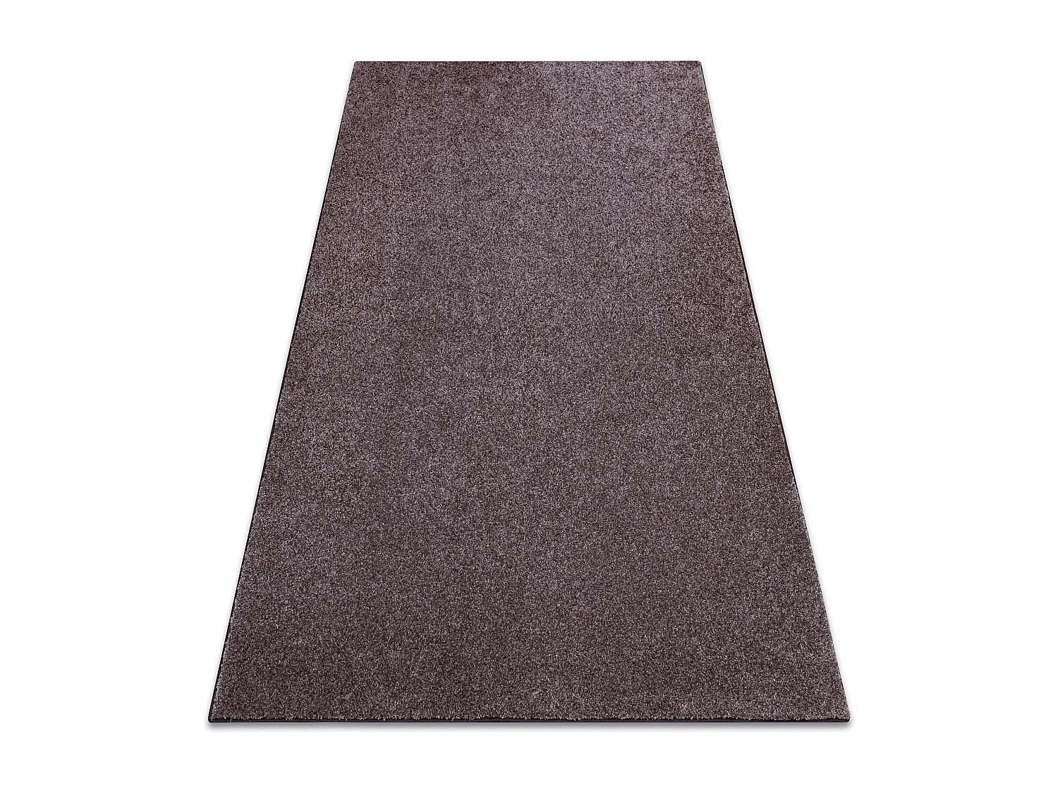 TAPIS - MOQUETTE SAN MIGUEL marron 41 plaine couleur unie 100x200 cm