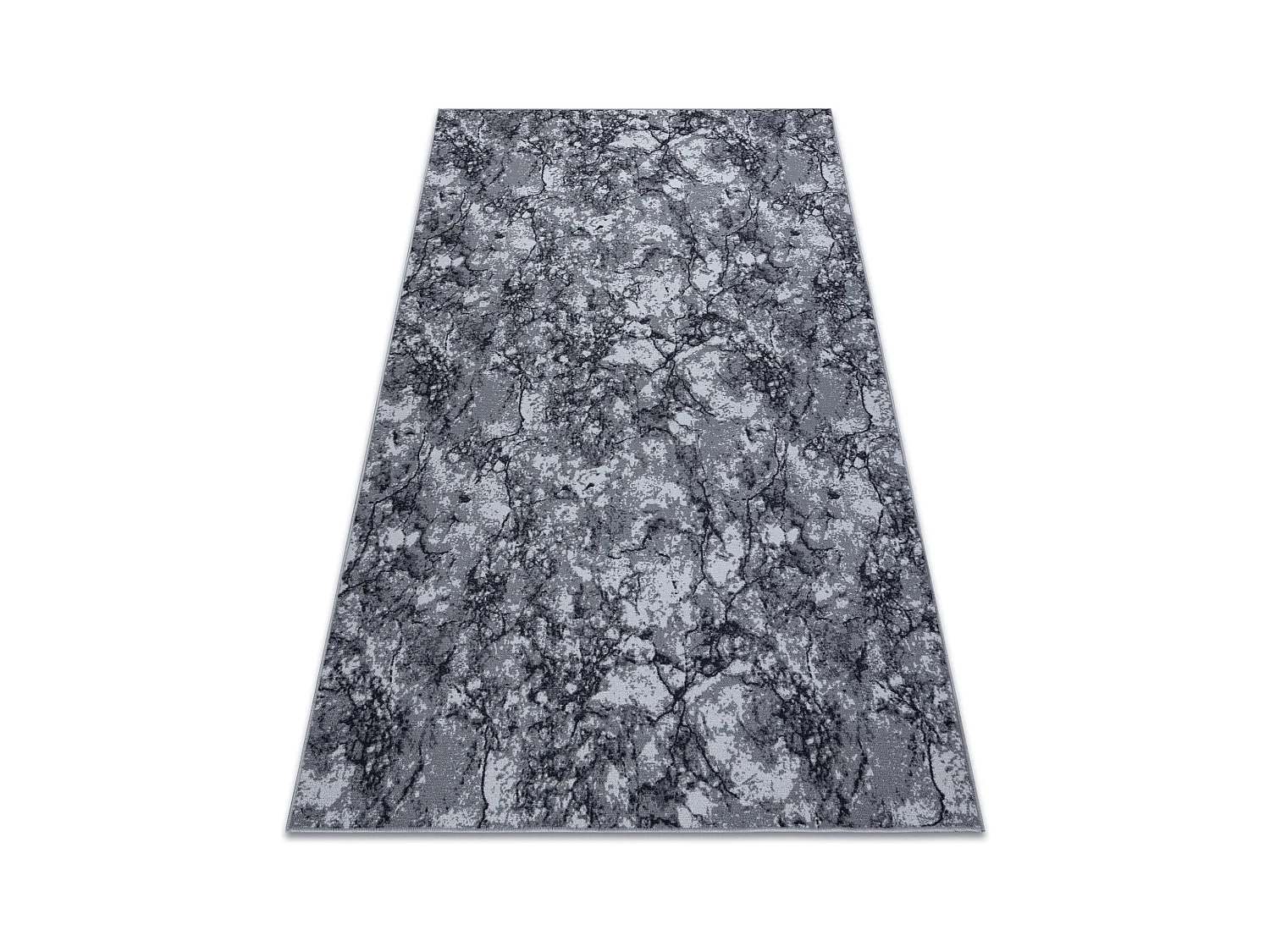 TAPIS - MOQUETTE antidérapant MARBLE Marbre calcul gris 100x300 cm