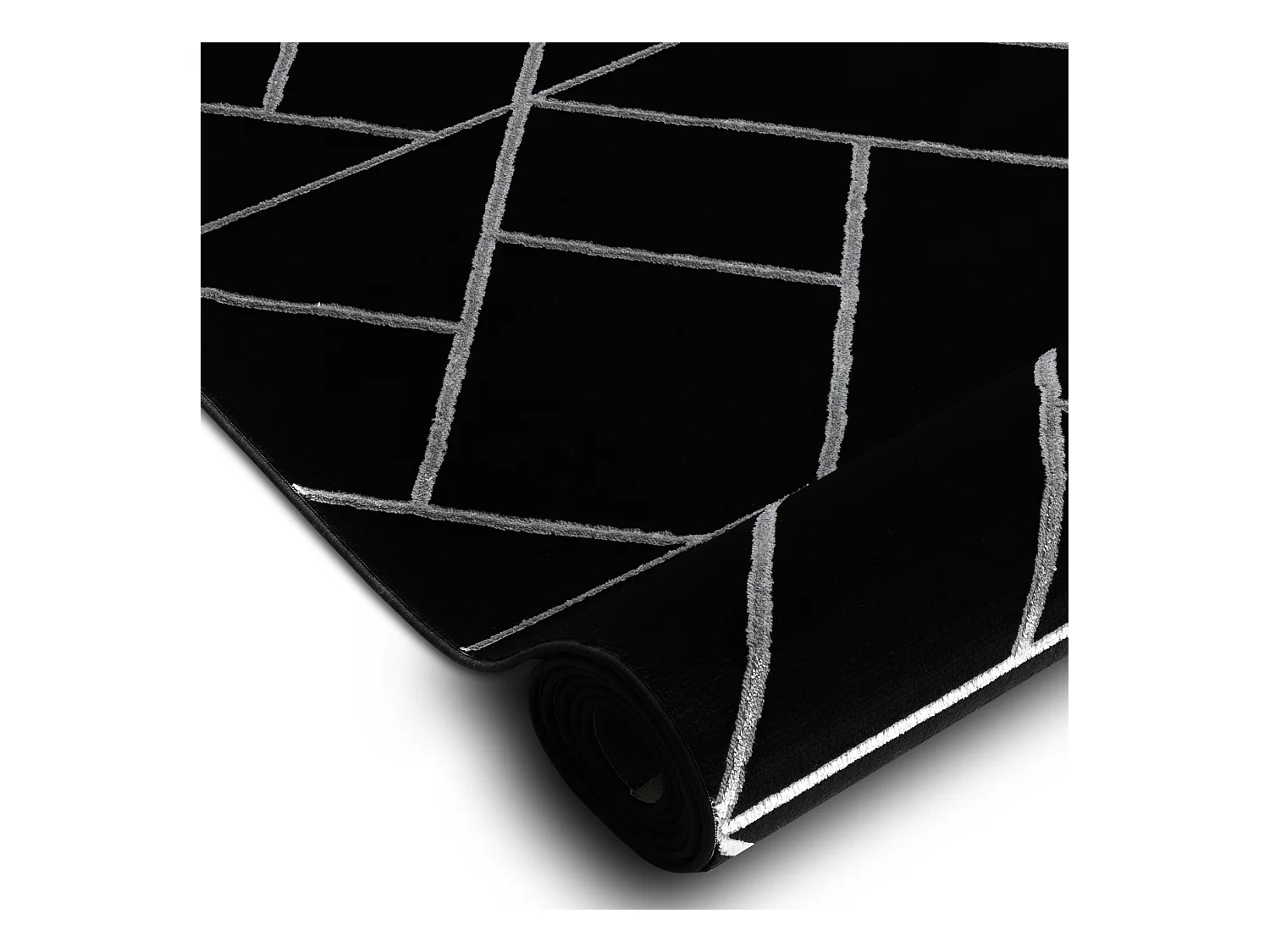 Tapis de couloir EMERALD exclusif 7543 glamour, élégant géométriqu 80x360 cm