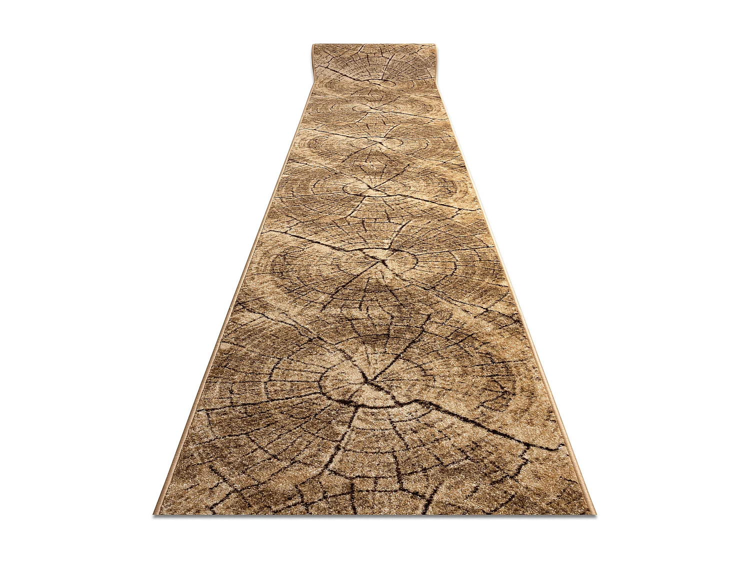 Passatoia KARMEL Tronko Albero Legna noce 80x320 cm