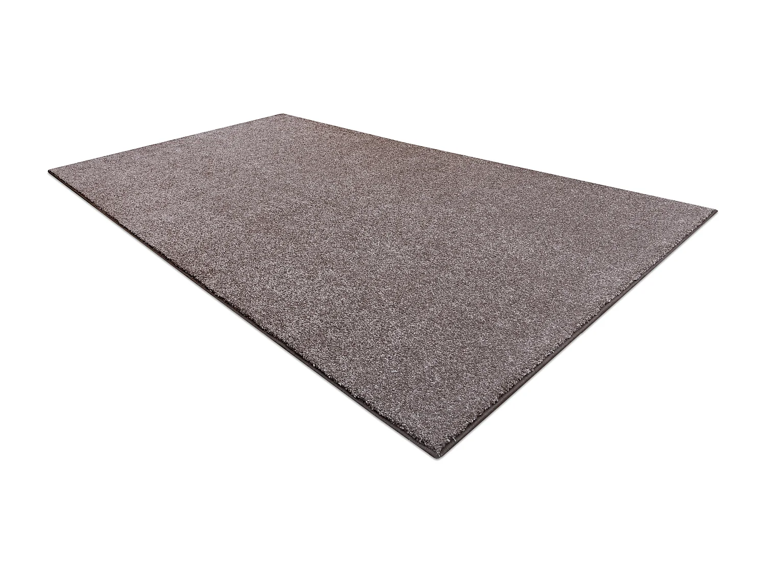 TAPIS - MOQUETTE SAN MIGUEL marron 41 plaine couleur unie 100x150 cm